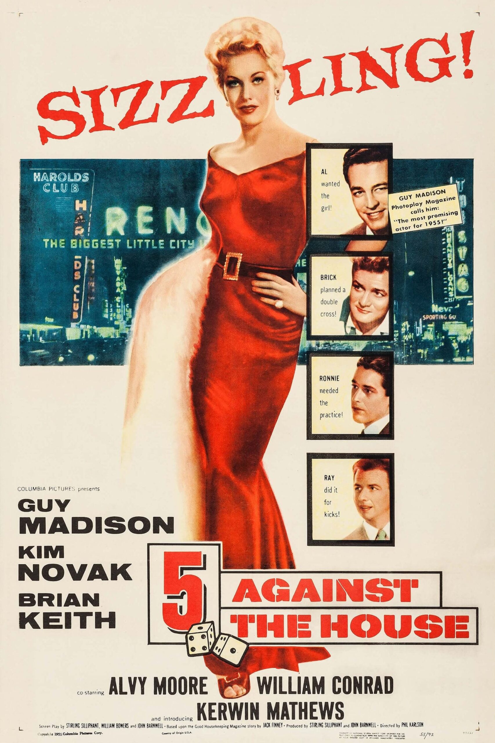 دانلود صوت دوبله فیلم 5 Against the House