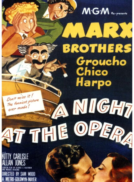 دانلود صوت دوبله فیلم A Night at the Opera