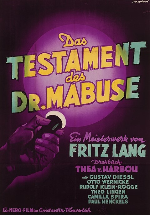 دانلود صوت دوبله فیلم The Testament of Dr. Mabuse