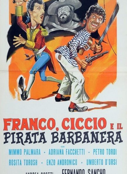 دانلود صوت دوبله فیلم Franco, Ciccio e il pirata Barbanera 1969