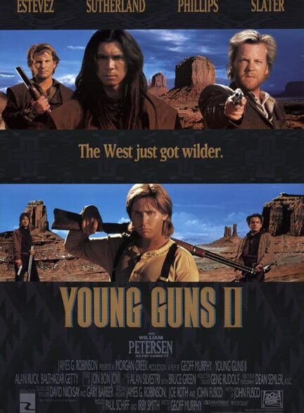 دانلود صوت دوبله فیلم Young Guns II