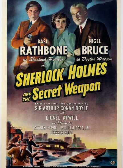 دانلود صوت دوبله فیلم Sherlock Holmes and the Secret Weapon