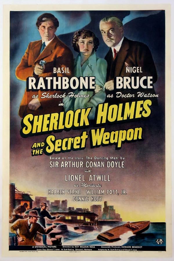 دانلود صوت دوبله فیلم Sherlock Holmes and the Secret Weapon