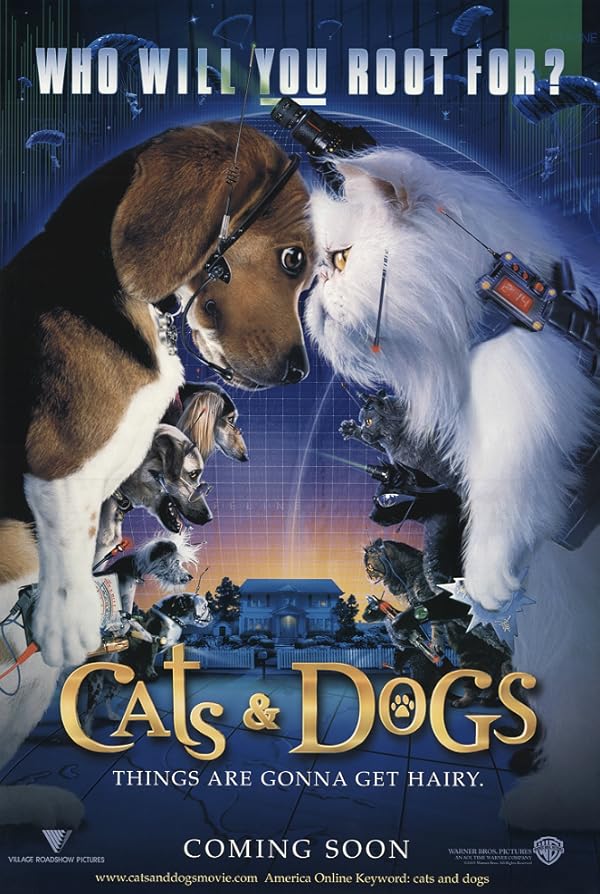 دانلود صوت دوبله فیلم Cats & Dogs