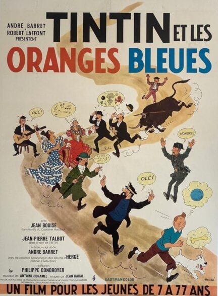 دانلود صوت دوبله فیلم Tintin and the Blue Oranges