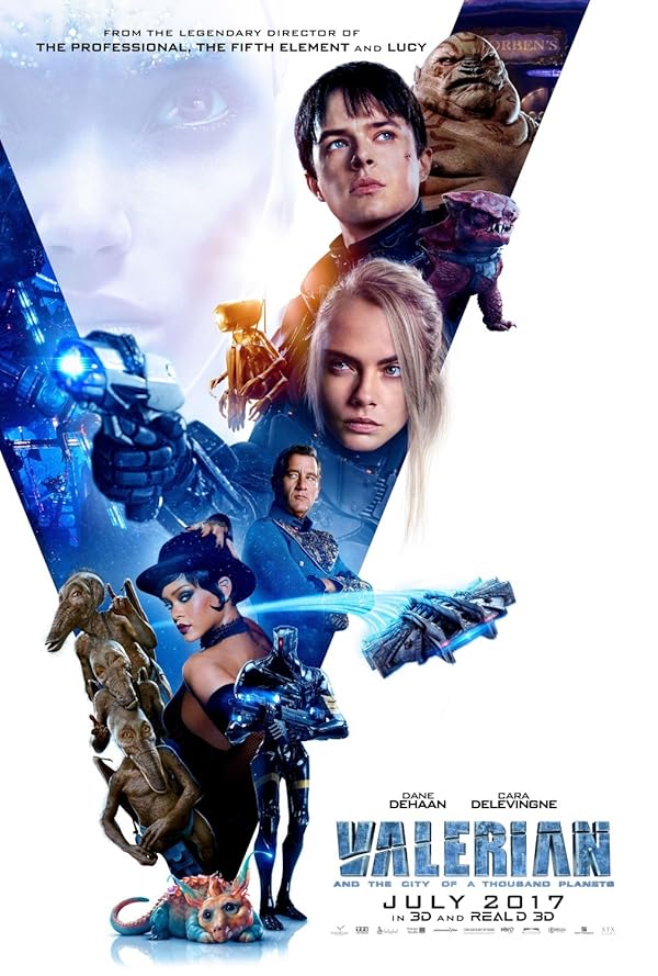 دانلود صوت دوبله فیلم Valerian and the City of a Thousand Planets 2017