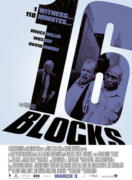 دانلود صوت دوبله فیلم 16 Blocks 2006