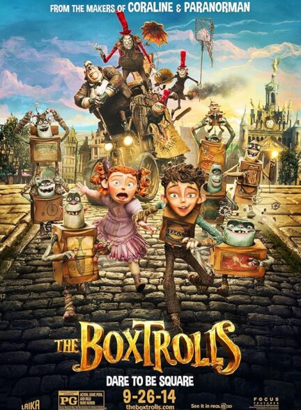 دانلود صوت دوبله  فیلم The Boxtrolls