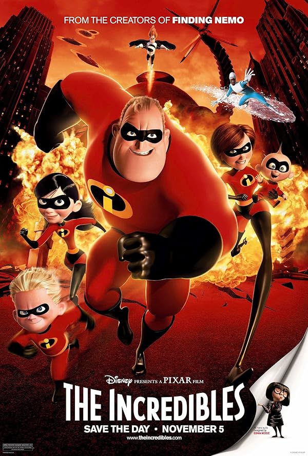 دانلود صوت دوبله انیمیشن The Incredibles