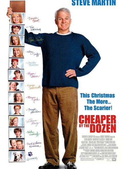 دانلود صوت دوبله فیلم Cheaper by the Dozen