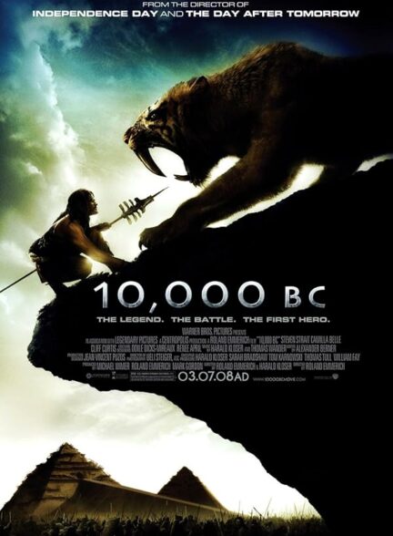 دانلود صوت دوبله فیلم 2008 10000BC