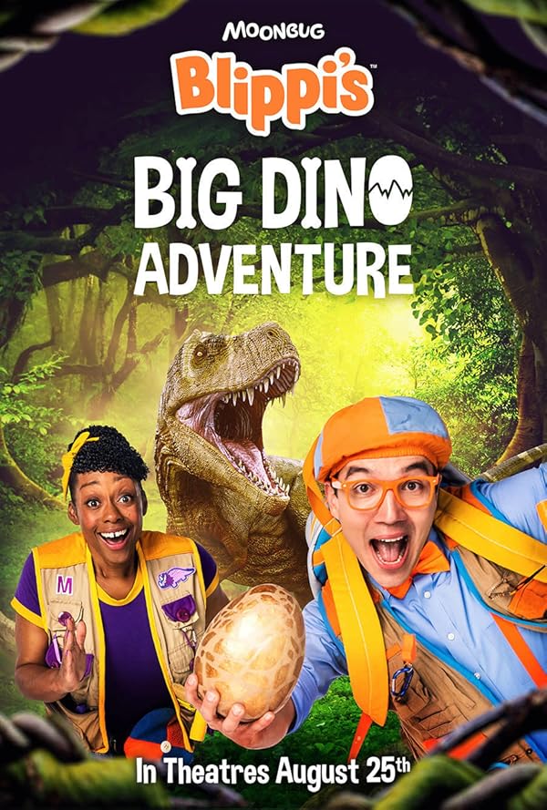 دانلود صوت دوبله فیلم Blippi’s Big Dino Adventure