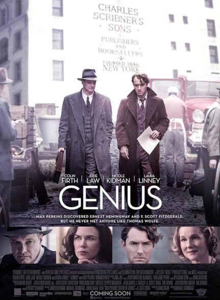 دانلود صوت دوبله فیلم Genius 2016