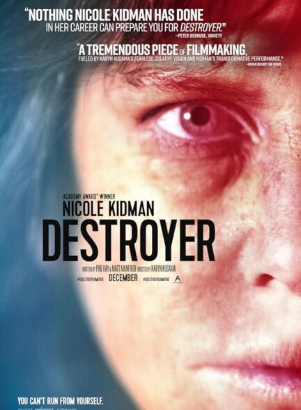 دانلود صوت دوبله فیلم Destroyer 2018