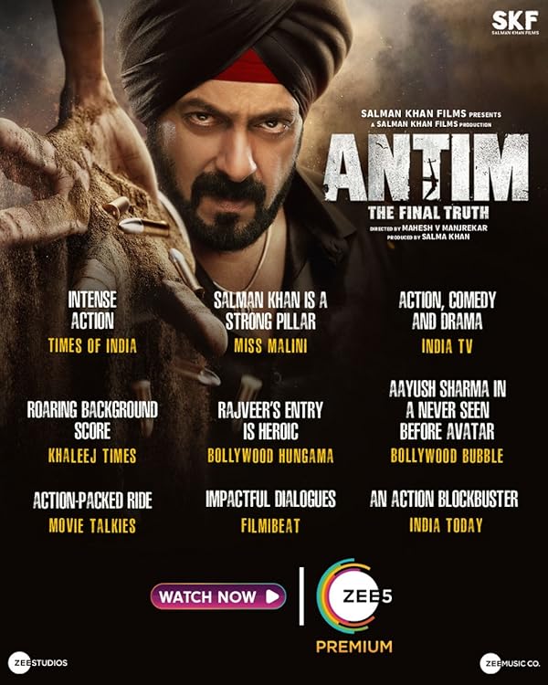 دانلود صوت دوبله فیلم Antim: The Final Truth