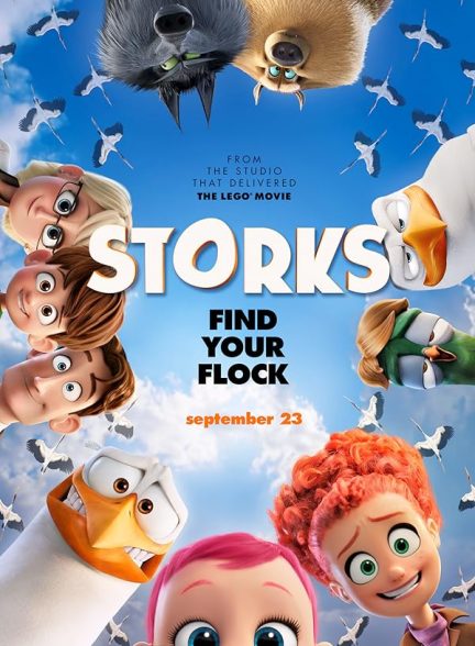 دانلود صوت دوبله انیمیشن Storks