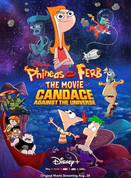 دانلود صوت دوبله انیمیشن Phineas and Ferb the Movie: Candace Against the Universe
