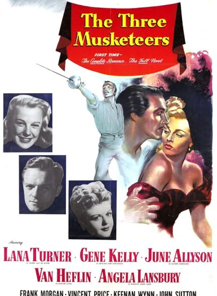 دانلود صوت دوبله فیلم The Three Musketeers 1948