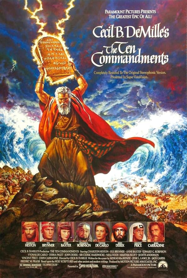دانلود صوت دوبله فیلم The Ten Commandments 1956