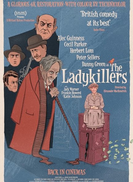 دانلود صوت دوبله فیلم The Ladykillers 1955