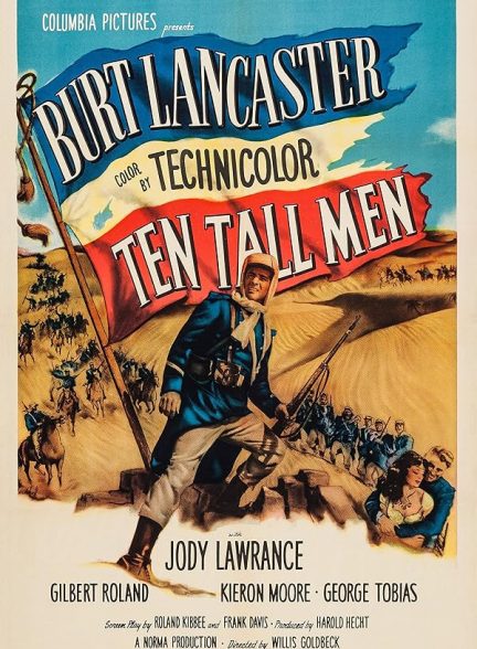 دانلود صوت دوبله فیلم Ten Tall Men 1951