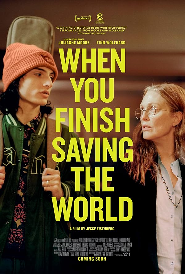 دانلود صوت دوبله فیلم When You Finish Saving the World