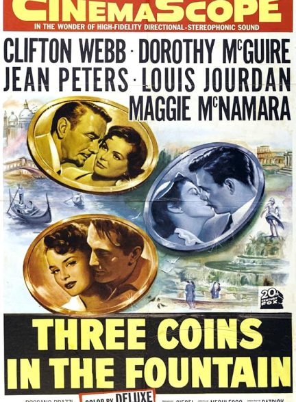 دانلود صوت دوبله فیلم Three Coins in the Fountain 1954