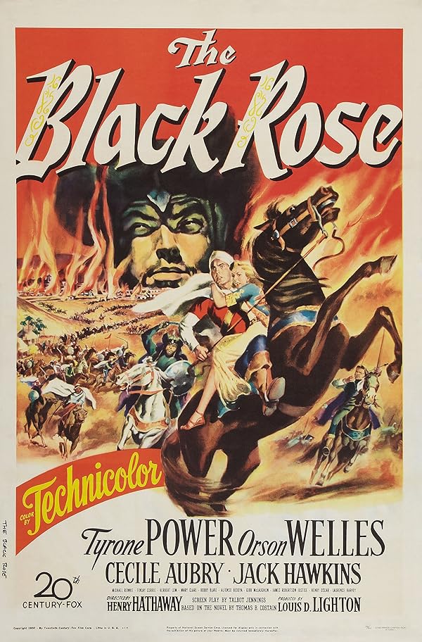 دانلود صوت دوبله فیلم The Black Rose 1950