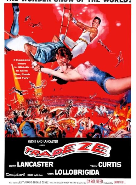 دانلود صوت دوبله فیلم Trapeze 1956