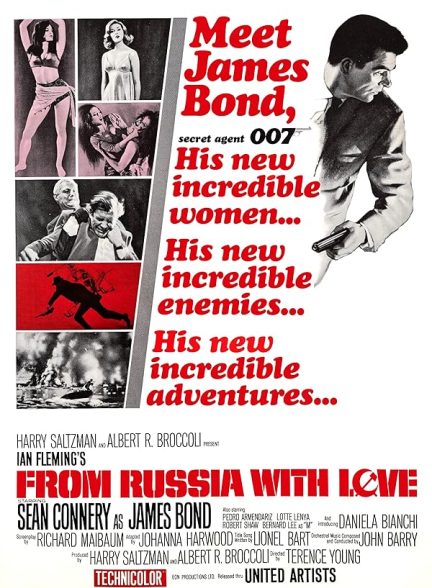 دانلود صوت دوبله فیلم From Russia with Love 1963