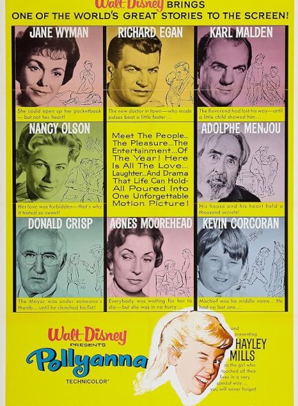 دانلود صوت دوبله فیلم Pollyanna 1960