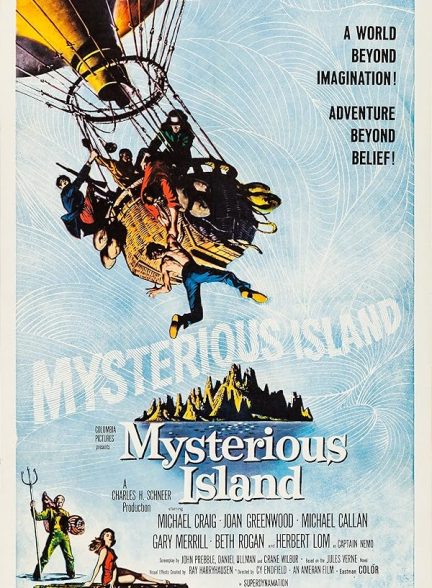 دانلود صوت دوبله فیلم Mysterious Island 1961