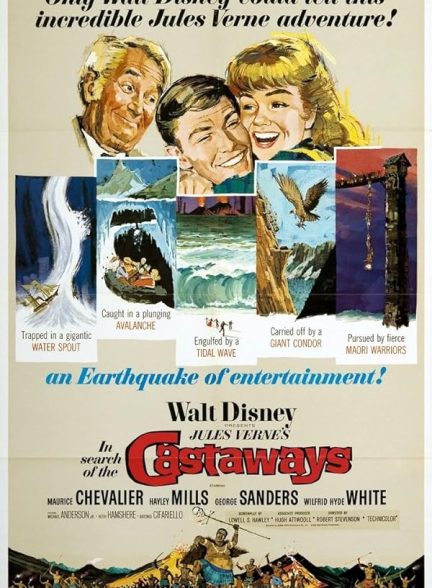 دانلود صوت دوبله فیلم In Search of the Castaways 1962