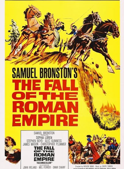 دانلود صوت دوبله فیلم The Fall of the Roman Empire 1964