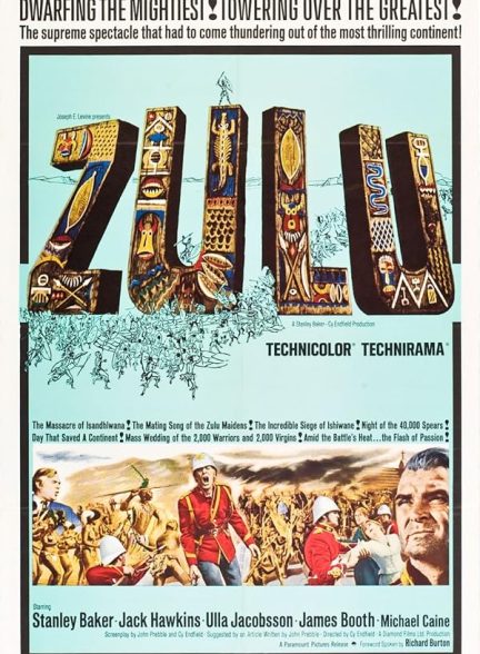 دانلود صوت دوبله فیلم Zulu 1964