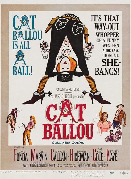 دانلود صوت دوبله فیلم Cat Ballou 1965