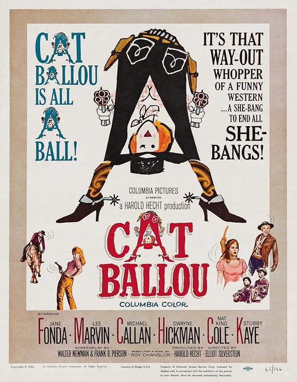 دانلود صوت دوبله فیلم Cat Ballou 1965