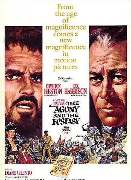 دانلود صوت دوبله فیلم The Agony and the Ecstasy 1965