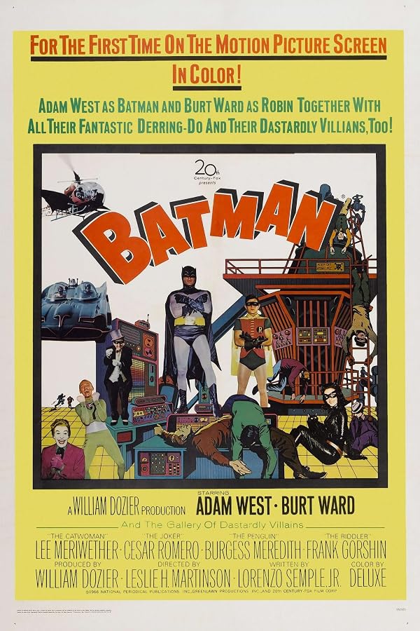 دانلود صوت دوبله فیلم Batman: The Movie