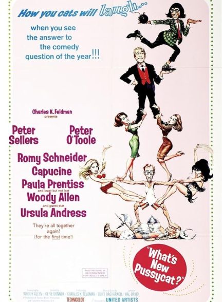 دانلود صوت دوبله فیلم What’s New Pussycat? 1965