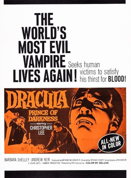 دانلود صوت دوبله فیلم Dracula: Prince of Darkness 1966