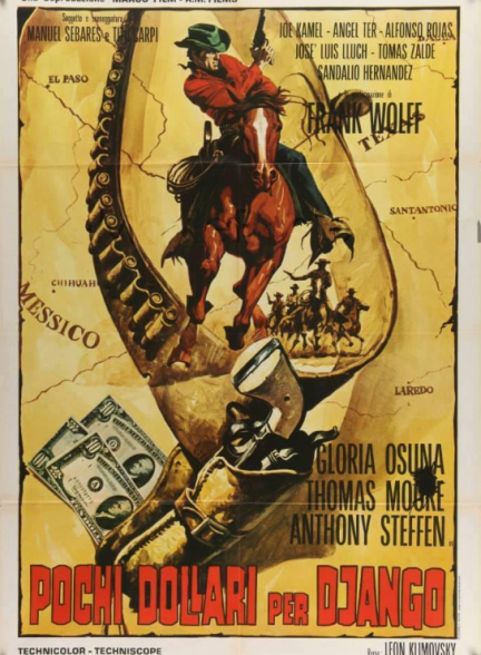 دانلود صوت دوبله فیلم A Few Dollars for Django